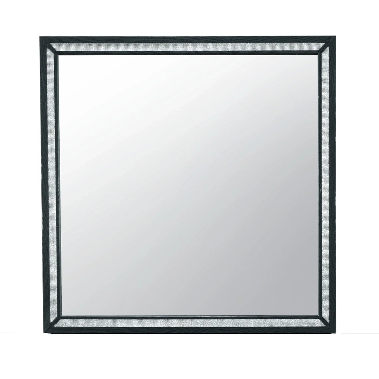 Carlos - Mirror - Black - Furniture Home Direct