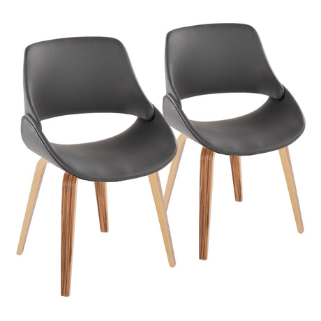 Fabrico - Mid Century, Modern Dining Chair (Set of 2) - Furniture Home Direct