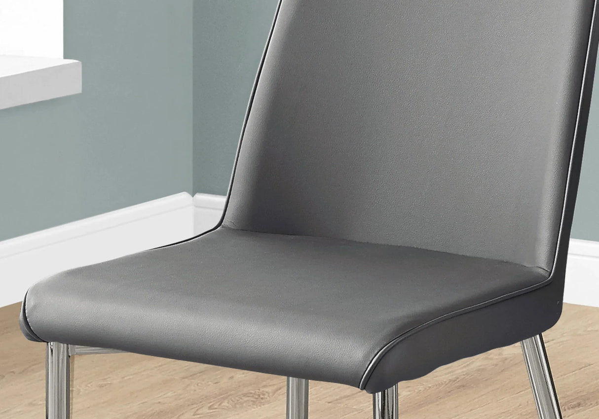Dining Chair, Side, Upholstered For Dining Room, Contemporary (Set of 2) - Furniture Home Direct