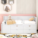 Daybed With Drawers And Shelves - Furniture Home Direct