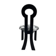 Key Design, Dining Chairs (Set of 2) - White / Black - Furniture Home Direct