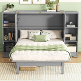 Murphy Bed With Shelves, Drawers And USB Ports - Furniture Home Direct