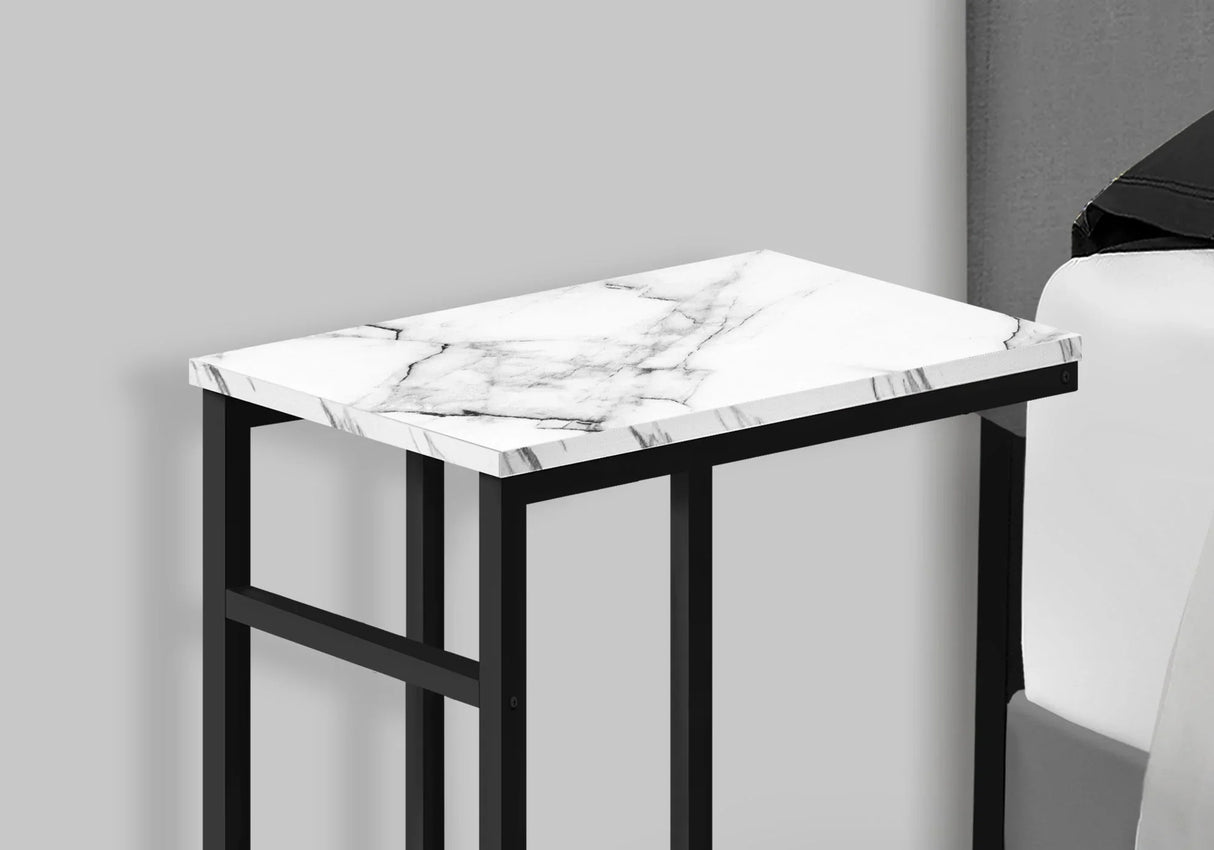 Accent Table, C - Shaped, Contemporary & Modern, Versatile Use - Furniture Home Direct