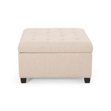 Isabella - Contemporary Ottoman With Storage