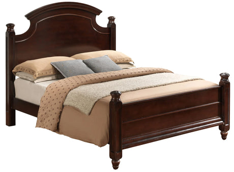 Bed Hand Carved Traditional - Furniture Home Direct