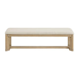 Clove - Upholstered Dining Bench - Brown - Furniture Home Direct