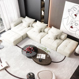 Modern Oversized Diy Combination Modular Sectional Sofa With Pillows - Furniture Home Direct