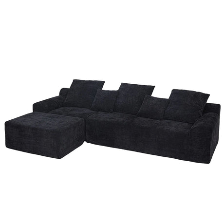 Modern L Shaped Sectional Sofa With Adjustable Configurations - Furniture Home Direct