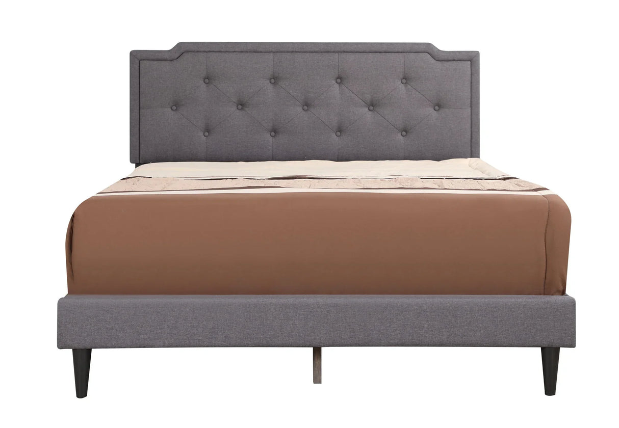 Button Tufted Bed Charming For Cozy Spaces - Furniture Home Direct