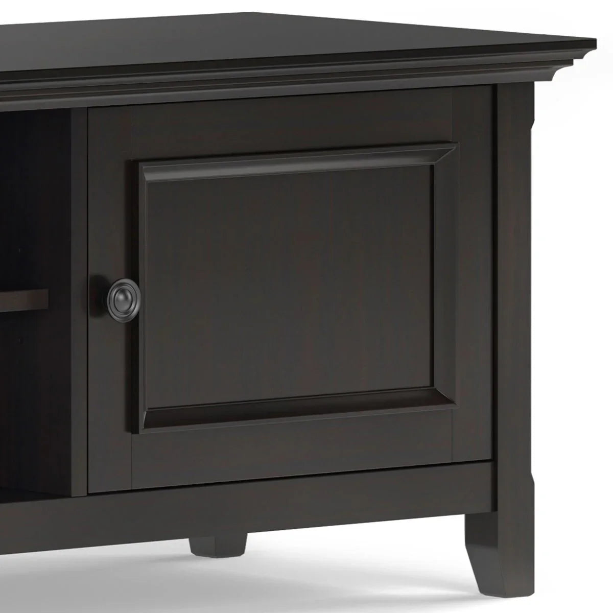 Amherst - Low TV Media Stand - Hickory Brown - Furniture Home Direct