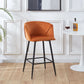 Counter Height Bar Stool Metal Legs (Set of 2) - Furniture Home Direct