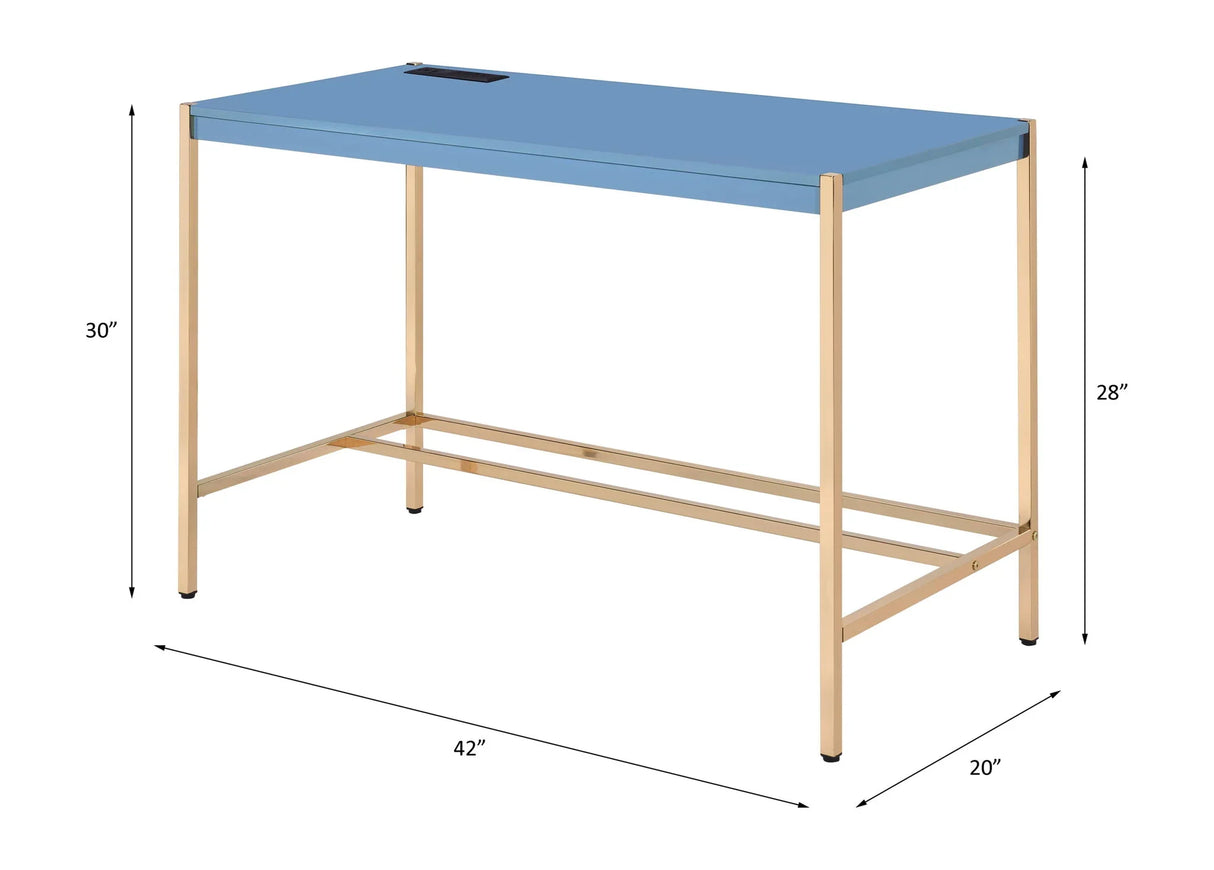 Midriaks - Writing Desk With USB - Furniture Home Direct
