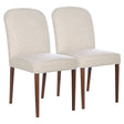 Capri - Dining Chair (Set of 2) - Beige - Furniture Home Direct