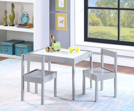 Gibson - 3-Piece Dry Erase Kids Table & Two Chair Set - Furniture Home Direct