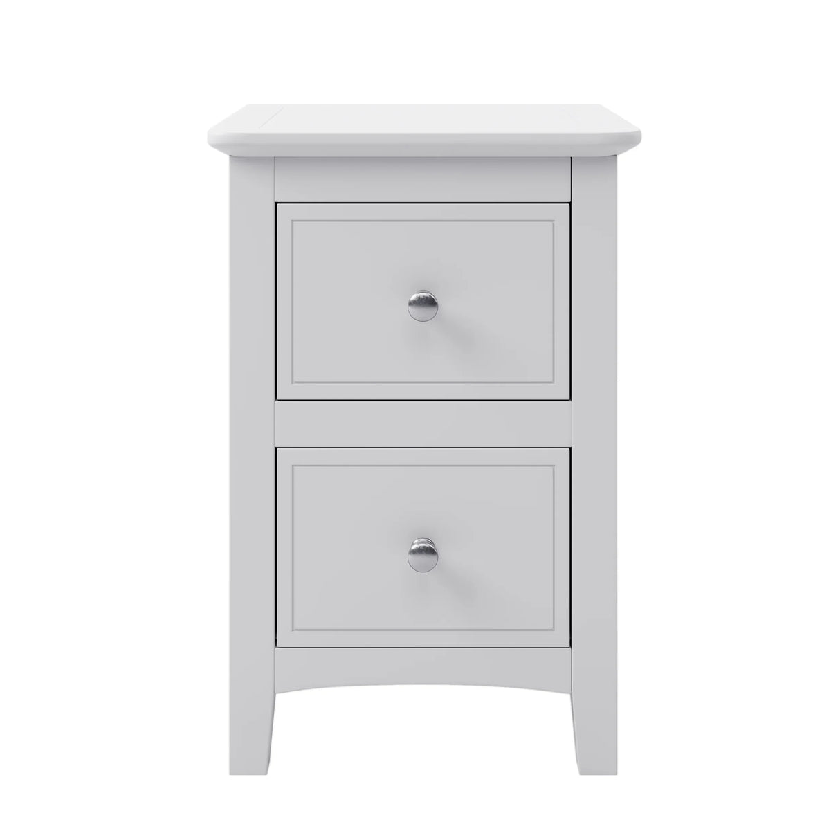 White Solid Wood 5 Piece Queen Bedroom Set(bed, 2 nightstands,chest,dresser) - Furniture Home Direct