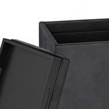 Rockwood - Upholstered Cube Storage Ottoman With Tray - Furniture Home Direct