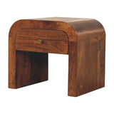 Mini Darcy - Nightstand With Curved Edges - Furniture Home Direct
