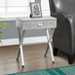 Accent Side X Table, Storage Drawer, Contemporary & Modern - Furniture Home Direct
