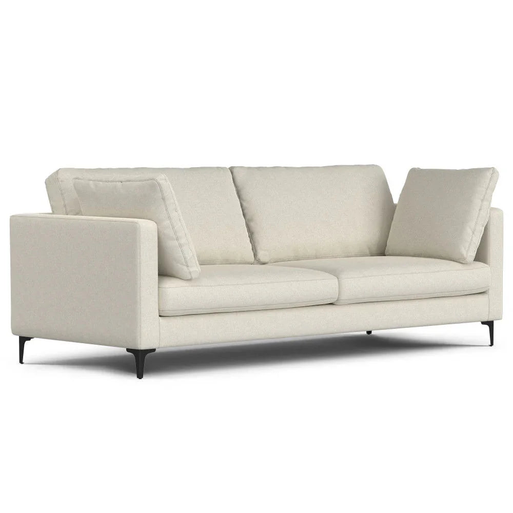 Ava - Mid Century Sofa With Ottoman Set - Furniture Home Direct