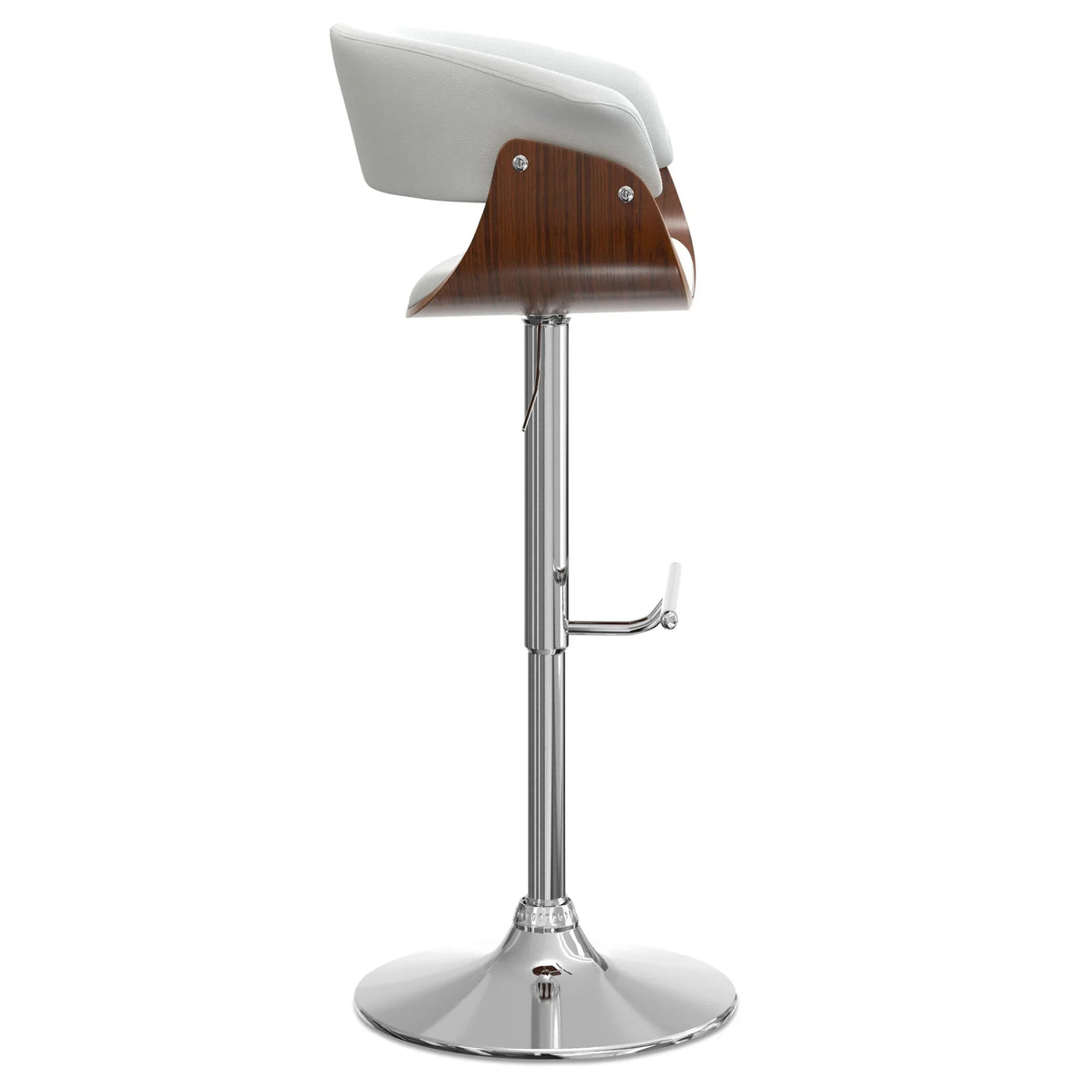 Sheldon - Upholstered Adjustable Swivel Bar Stool - Furniture Home Direct