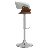 Sheldon - Upholstered Adjustable Swivel Bar Stool - Furniture Home Direct