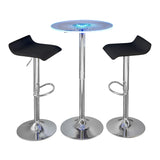 Spyra Ale - 3 Piece Contemporary Adjustable Bar With Up Set - Furniture Home Direct