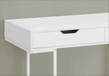 Computer Desk For Home Office, Storage Drawers, Marble Look Contemporary & Modern - Furniture Home Direct