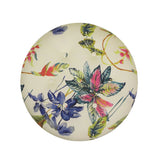 Yolanda - Round Upholstered Accent Ottoman - Furniture Home Direct