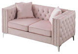 Elegant Track Arm Loveseat - Furniture Home Direct