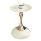 Modern Round Side Table For Small Spaces With Carbon Steel Construction - Furniture Home Direct