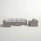 Stylish Sofa Seating Group With Cushions Perfect For Outdoor Gatherings - Furniture Home Direct