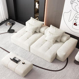 Modern Oversized Diy Combination Modular Sectional Sofa With Pillows - Furniture Home Direct
