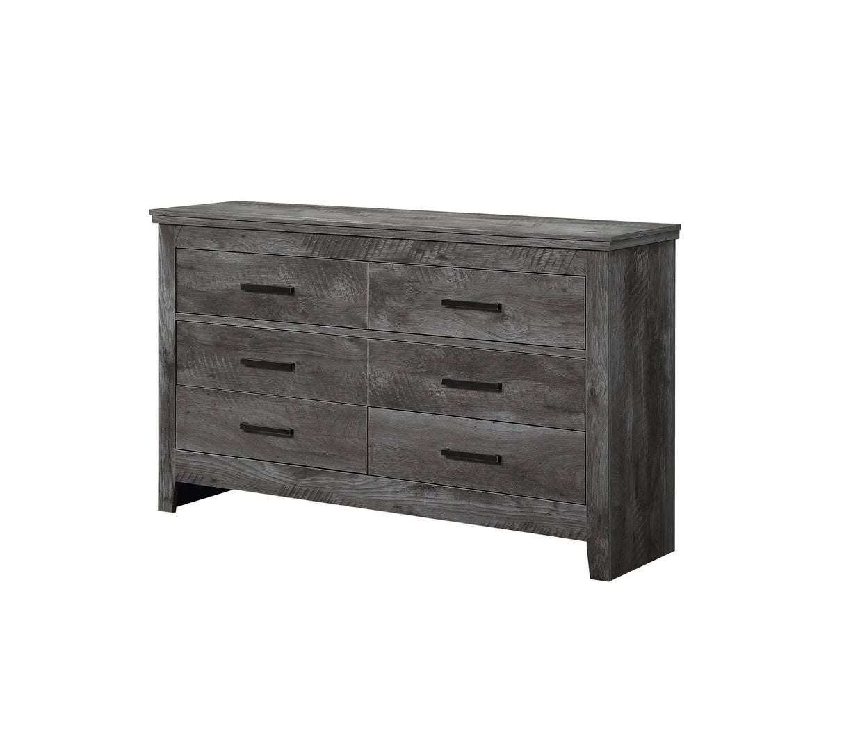 Vidalia - Rustic Dresser - Gray / Oak - Furniture Home Direct