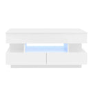 Multi Functional Lift Top Coffee Table With 2 Drawers - Furniture Home Direct