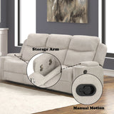 Galya - Motion Sofa - Light Gray - Furniture Home Direct