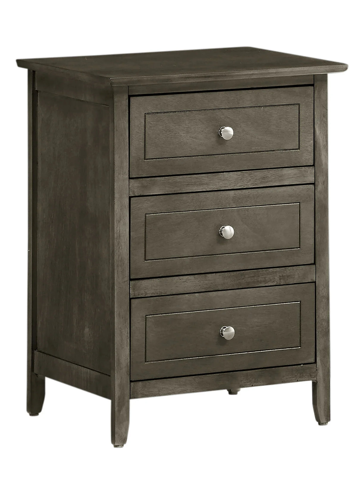 Daniel - 3 Drawer Nightstand - Furniture Home Direct