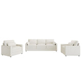 Cloud Sofa Set Couch For Living Room - Beige
