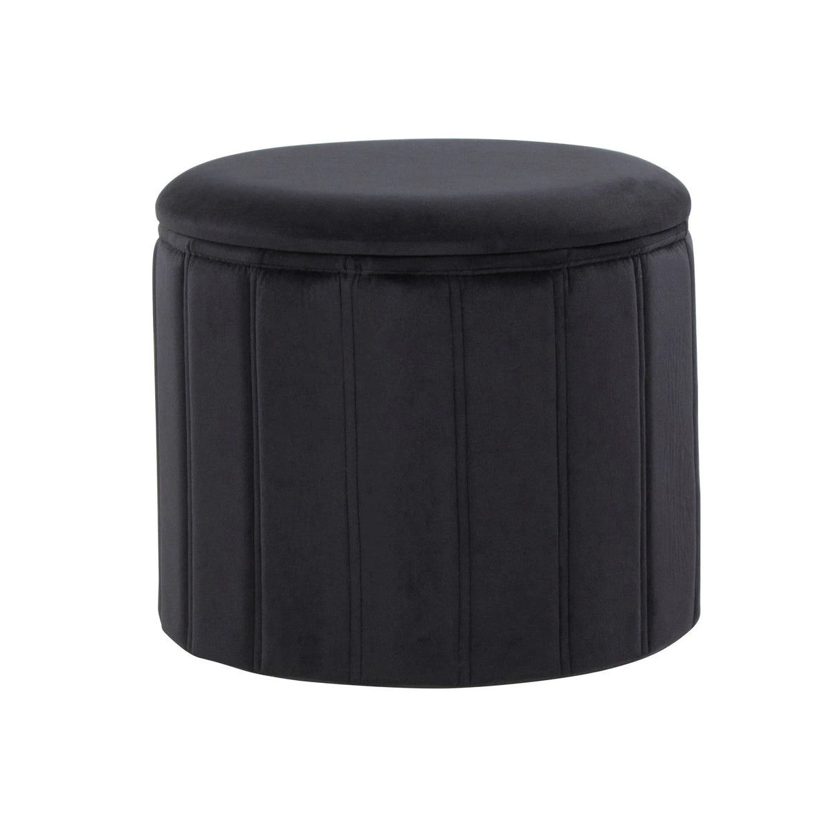 Lindsey - Contemporary / Glam Folding Storage Ottoman - Furniture Home Direct