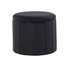 Lindsey - Contemporary / Glam Folding Storage Ottoman - Furniture Home Direct