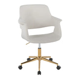 Vintage Flair - Mid Century Modern Office Chair - Furniture Home Direct