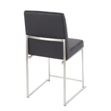 Fuji - Contemporary Modern Elegance High Back Dining Chair (Set of 2) - Furniture Home Direct