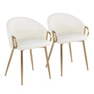Claire - Contemporary Glam Chair - Furniture Home Direct