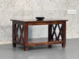 Belmont - X Frame Coffee Table - Brown - Furniture Home Direct