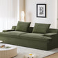 Nimbus - Oversized Full Foam 4 Seater Couch For Living Room Upholstered In Soft Corduroy, Wide Armrests - Furniture Home Direct