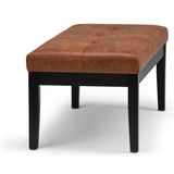 Lacey - Upholstered Tufted Ottoman Bench - Furniture Home Direct